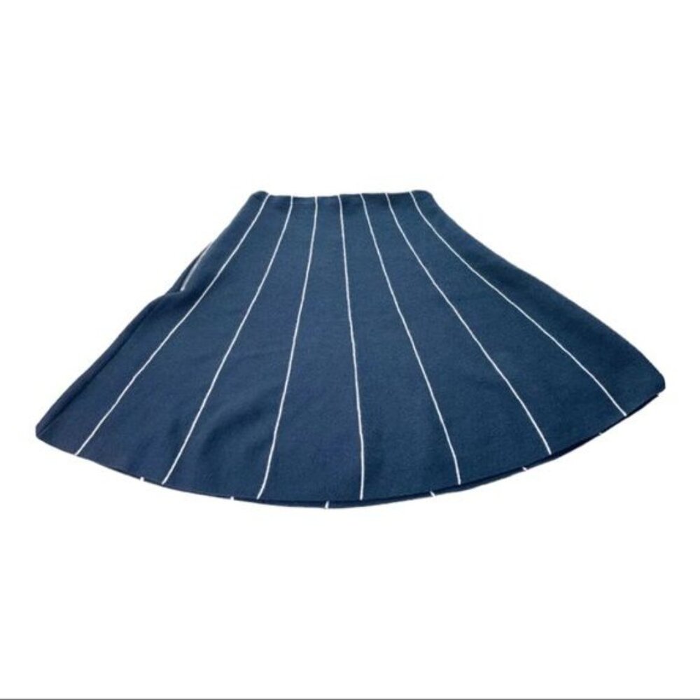 Harajuku Lolita Mini Skirt Knit A-line Skater Knit Japanese Designer Size S - Picture 9 of 11